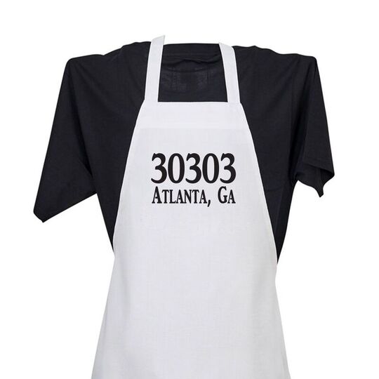 Zip Code Adult Apron